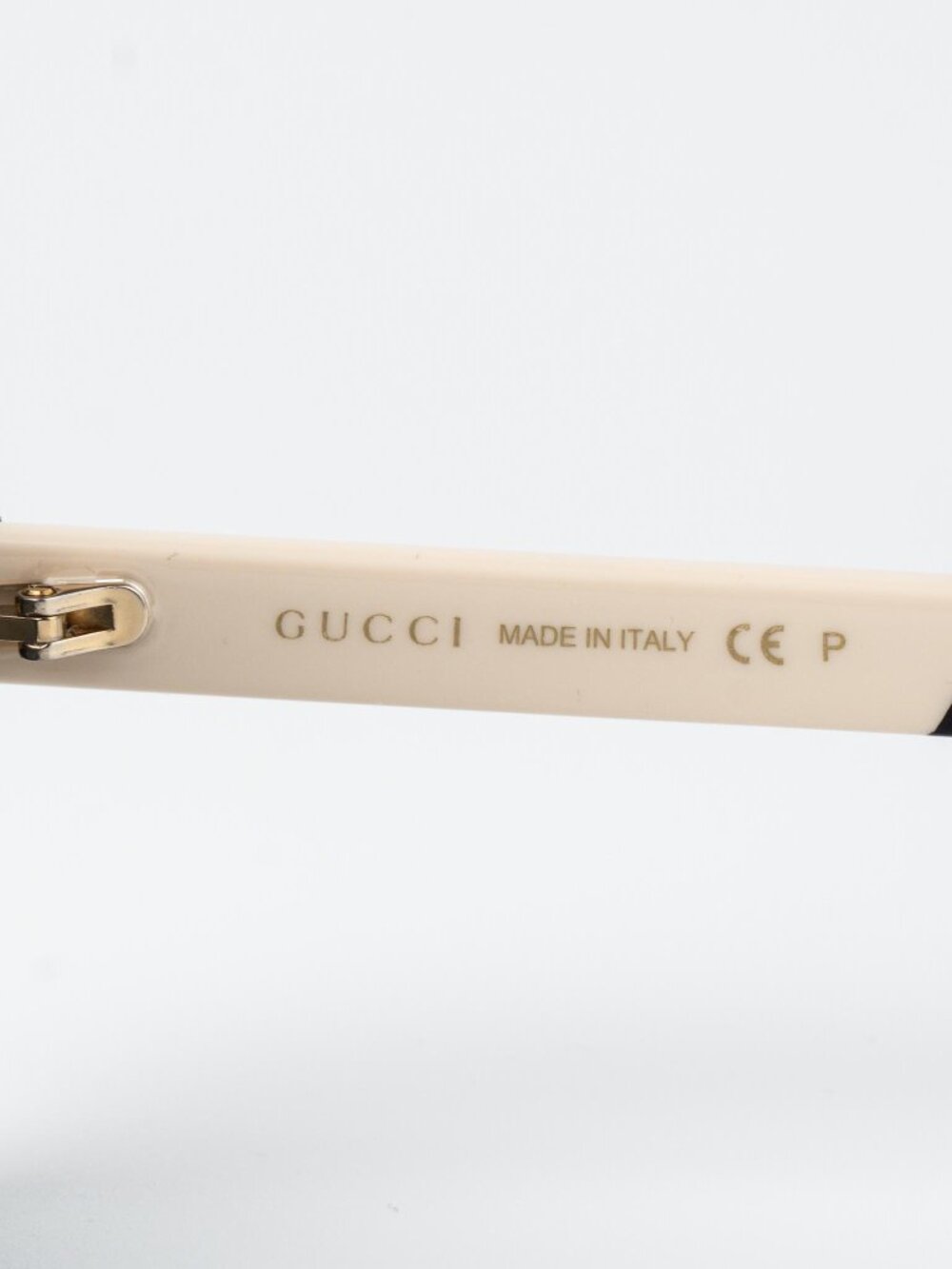 Gucci Men Sunglasses Black White Grey Pilot GG0463S 002 NEW AUTHENTIC - Picture 7 of 10